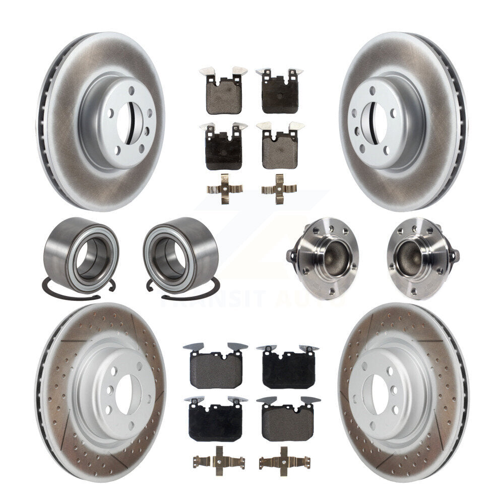 Transit Auto KBB-126319 Wheel Bearing and Hub Assembly for 2014-2020 BMW M240i, BMW M235i - Front and Rear product image