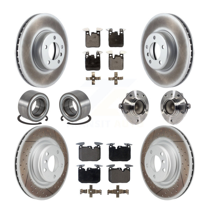 Transit Auto KBB-126319 Wheel Bearing and Hub Assembly for 2014-2020 BMW M240i, BMW M235i - Front and Rear product image