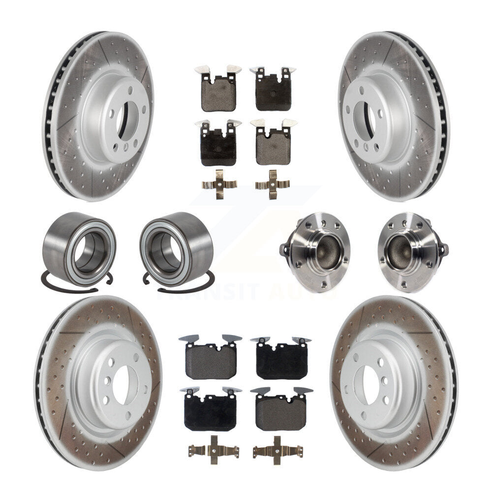 Transit Auto KBB-126320 Wheel Bearing and Hub Assembly for 2014-2020 BMW M240i, BMW M235i - Front and Rear product image