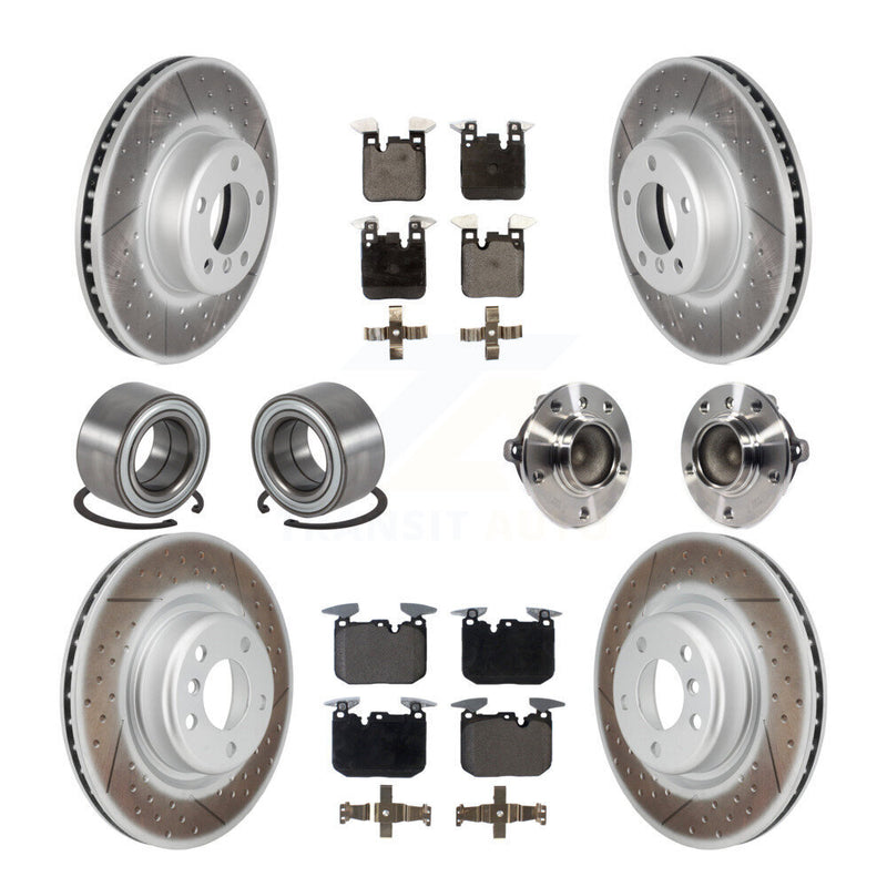 Transit Auto KBB-126320 Wheel Bearing and Hub Assembly for 2014-2020 BMW M240i, BMW M235i - Front and Rear product image