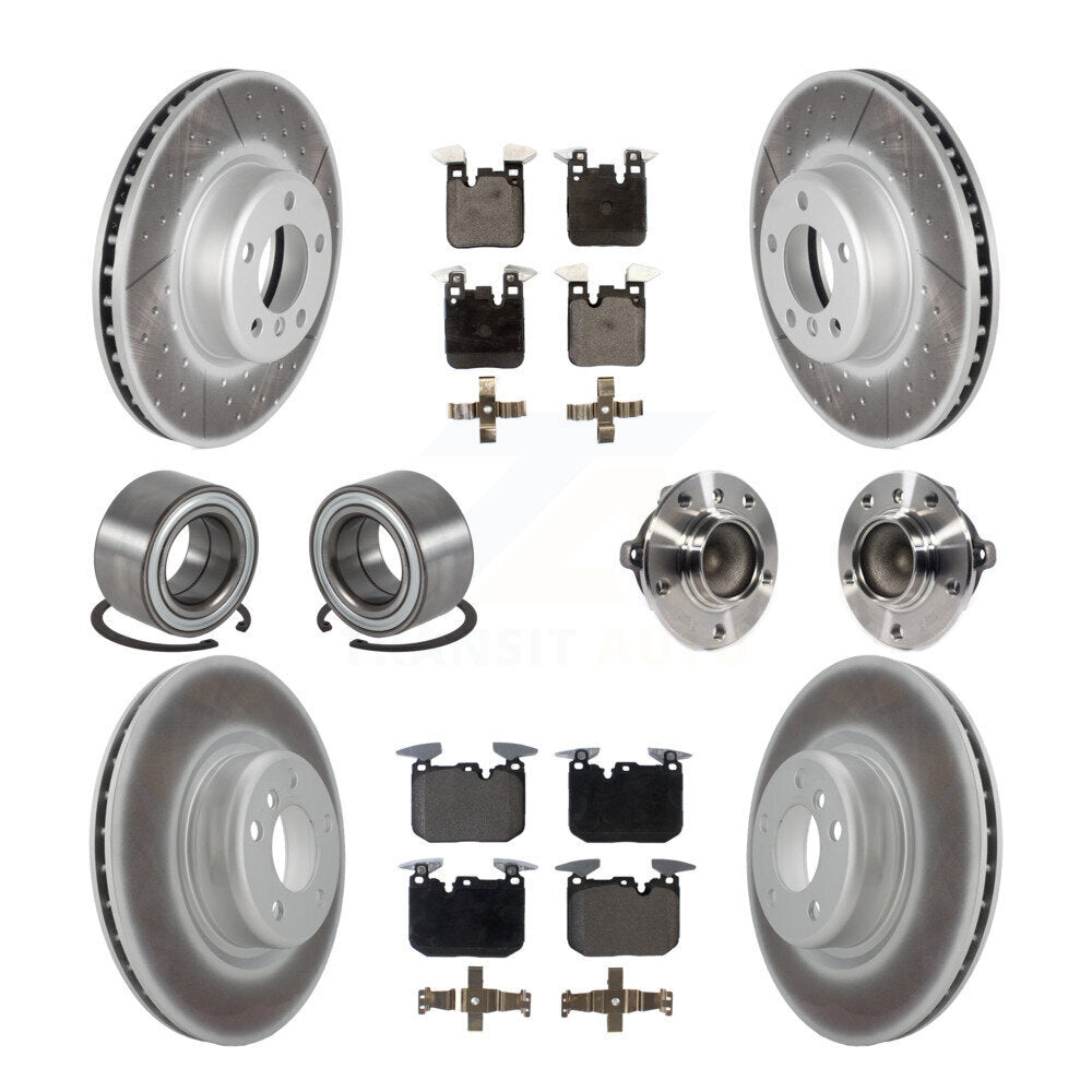 Transit Auto KBB-126322 Wheel Bearing and Hub Assembly for 2014-2020 BMW M240i, BMW M235i - Front and Rear product image