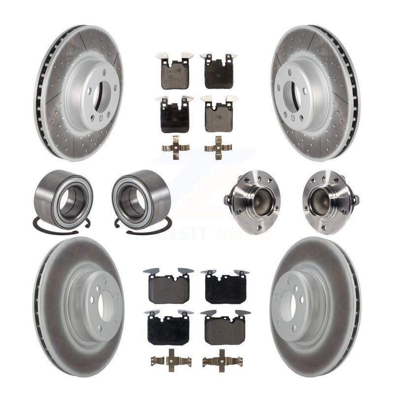 Transit Auto KBB-126322 Wheel Bearing and Hub Assembly for 2014-2020 BMW M240i, BMW M235i - Front and Rear product image
