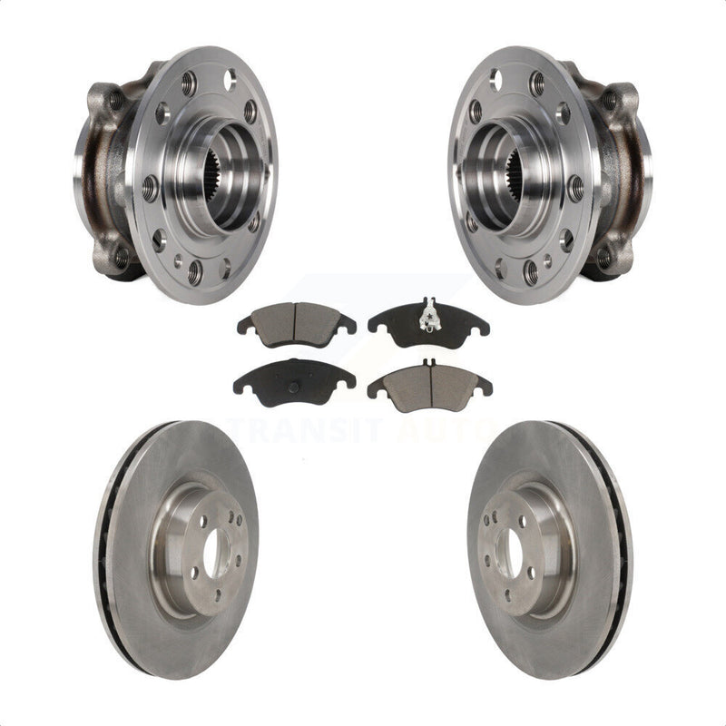Transit Auto KBB-126356 Wheel Bearing and Hub Assembly for 2017 Mercedes-Benz E400 - Front product image