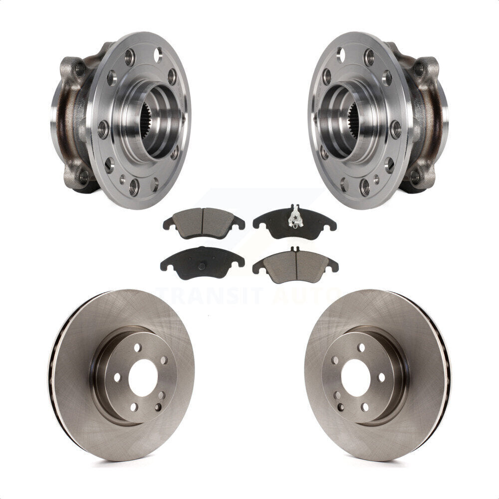 Transit Auto KBB-126357 Wheel Bearing and Hub Assembly for 2017 Mercedes-Benz E400 - Front product image