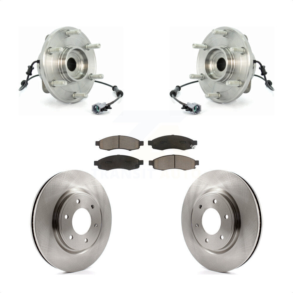 Transit Auto KBB-126362 Wheel Bearing and Hub Assembly for 2007 Nissan TITAN - Front product image