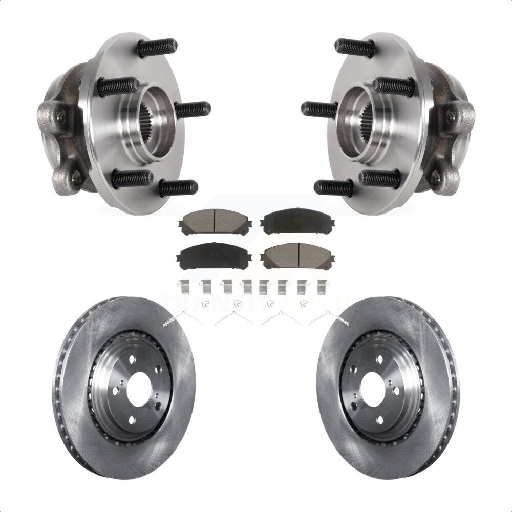 Transit Auto KBB-126366 Wheel Bearing and Hub Assembly for 2015-2021 Lexus NX300h, Lexus NX300, Lexus NX200t - Front product image