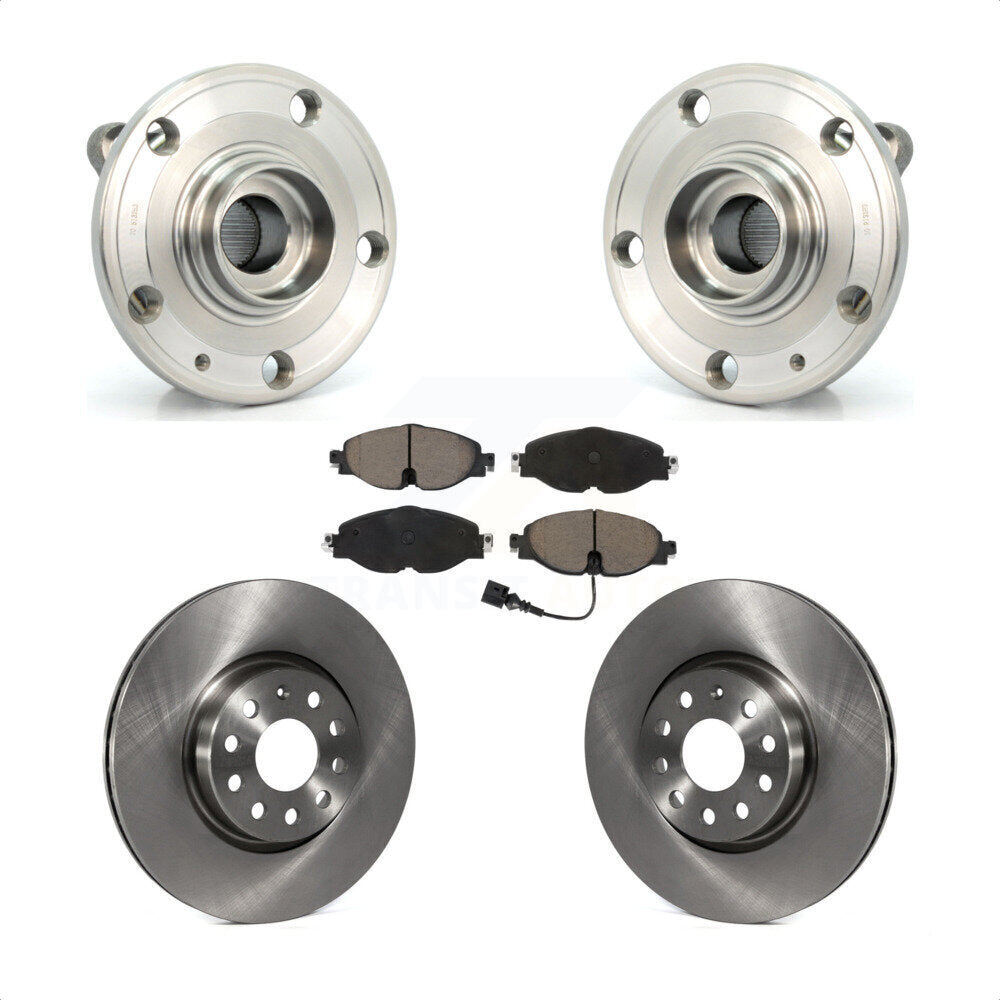 Transit Auto KBB-126372 Wheel Bearing and Hub Assembly for 2021-2022 Volkswagen Passat - Front product image