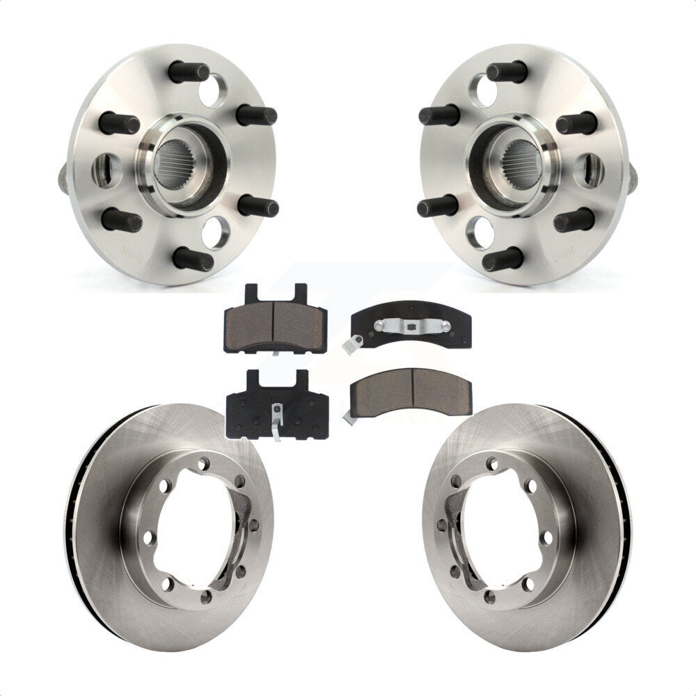 Transit Auto KBB-126373 Wheel Bearing and Hub Assembly for 1994 Chevrolet K1500 Suburban, GMC K1500 Suburban - Front product image