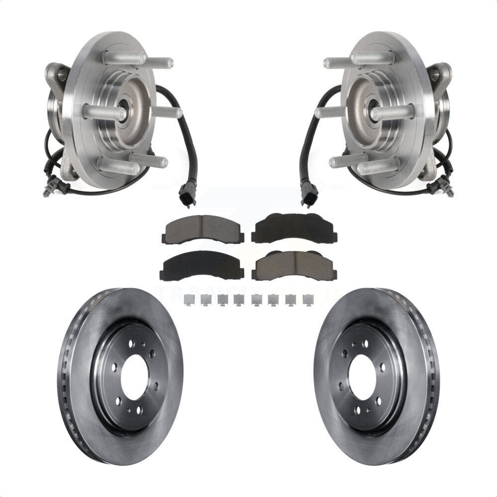 Transit Auto KBB-126374 Wheel Bearing and Hub Assembly for 2015-2017 Ford Expedition, Lincoln Navigator - Front product image