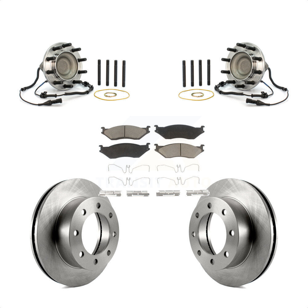 Transit Auto KBB-126380 Wheel Bearing and Hub Assembly for 2005-2009 Ford F-450 Super Duty - Front product image