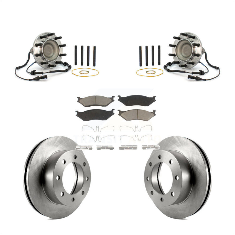 Transit Auto KBB-126380 Wheel Bearing and Hub Assembly for 2005-2009 Ford F-450 Super Duty - Front product image