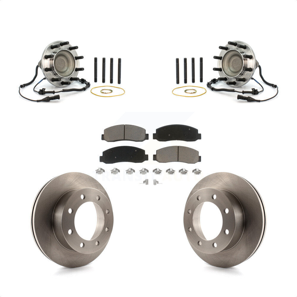 Transit Auto KBB-126381 Wheel Bearing and Hub Assembly for 2010 Ford F-450 Super Duty - Front product image