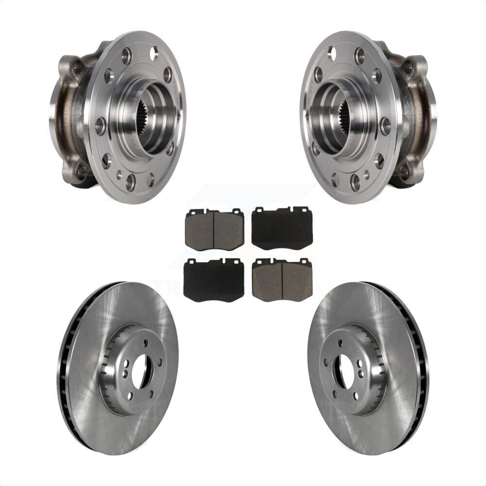 Transit Auto KBB-126386 Wheel Bearing and Hub Assembly for 2015-2020 Mercedes-Benz C300, Mercedes-Benz C400 - Front product image
