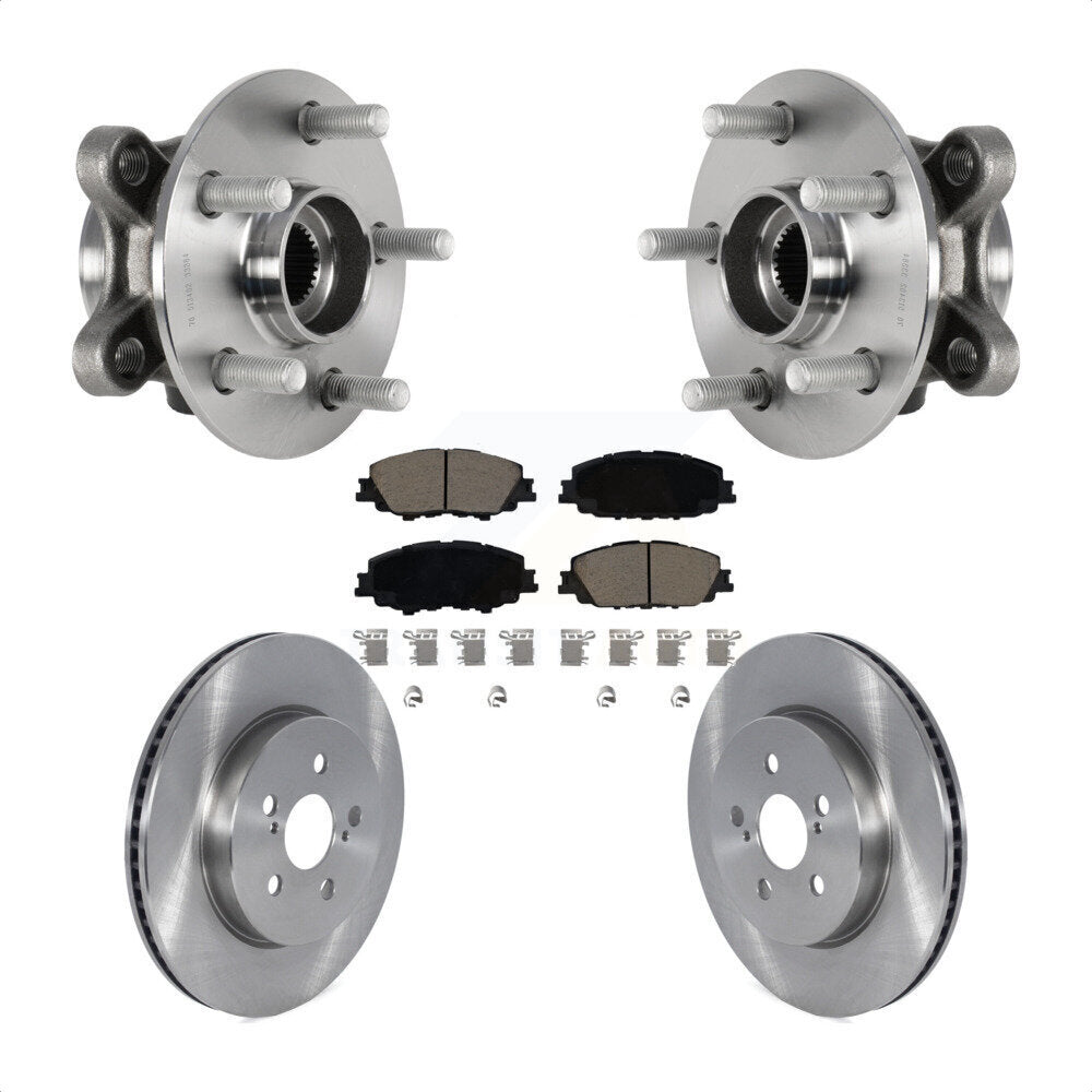 Transit Auto KBB-126389 Wheel Bearing and Hub Assembly for 2019-2024 Toyota Corolla, Toyota Prius Prime - Front product image