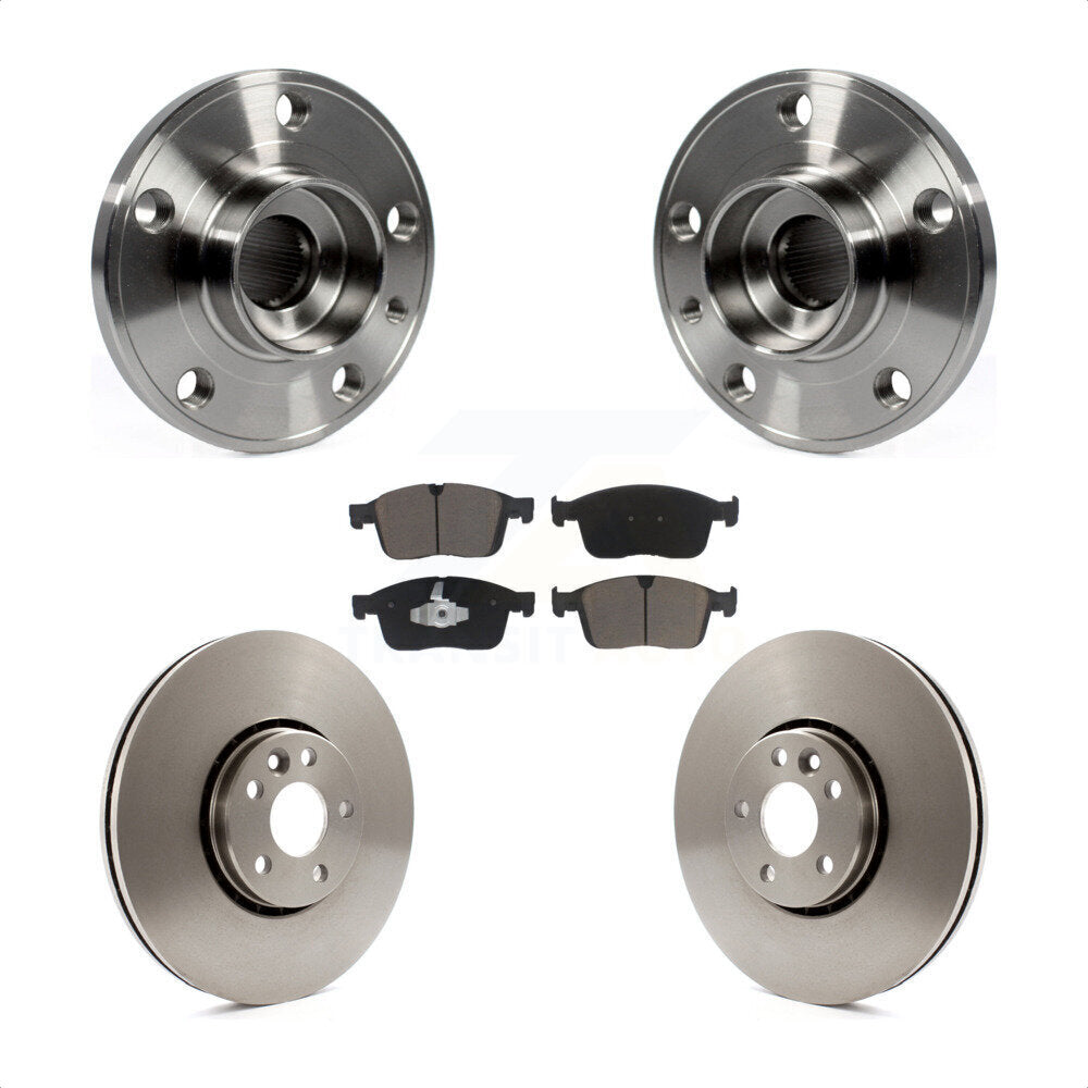 Transit Auto KBB-126391 Wheel Bearing and Hub Assembly for 2017 Volvo XC60 - Front product image