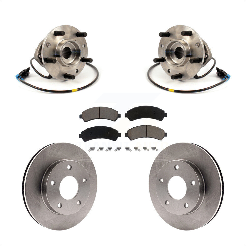 Transit Auto KBB-126395 Wheel Bearing and Hub Assembly for 1997 Chevrolet Blazer - Front product image