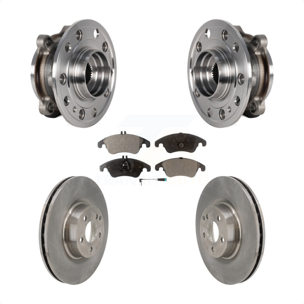 Transit Auto KBB-126417 Wheel Bearing and Hub Assembly for 2017 Mercedes-Benz E400 - Front product image