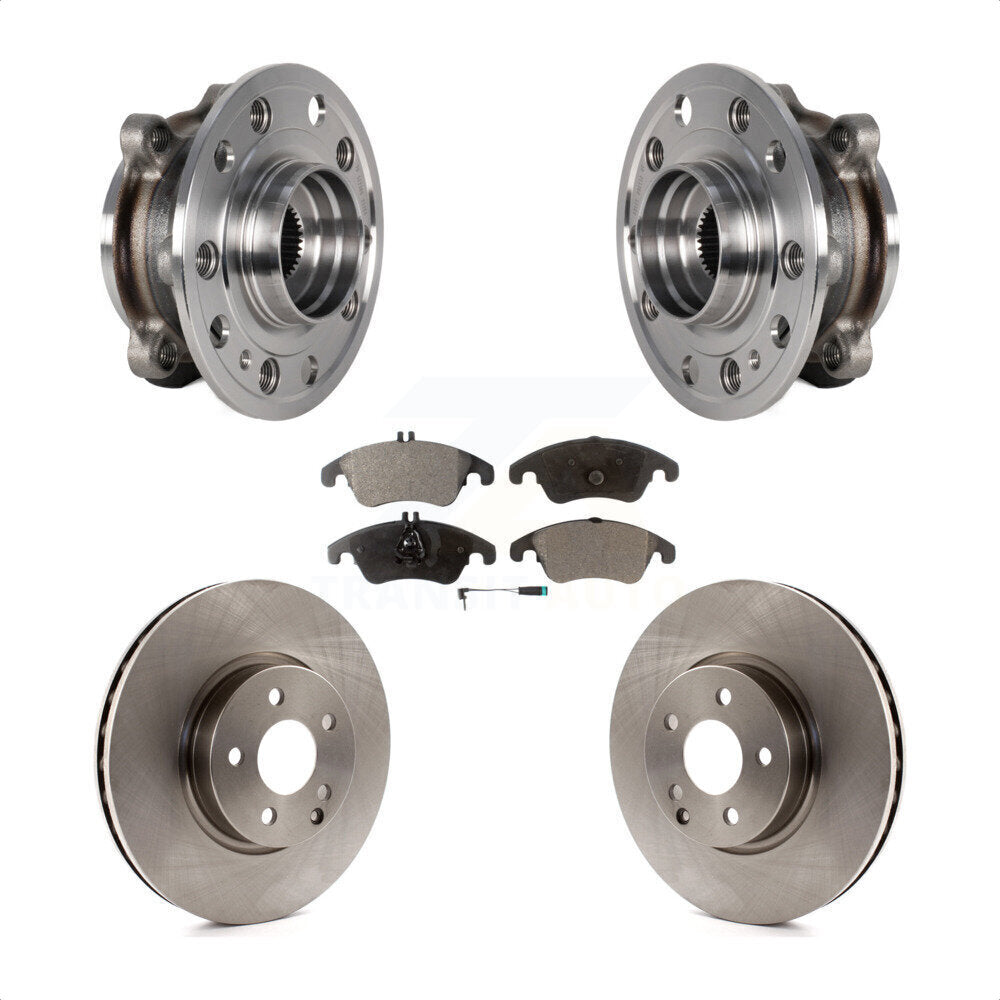 Transit Auto KBB-126418 Wheel Bearing and Hub Assembly for 2017 Mercedes-Benz E400 - Front product image