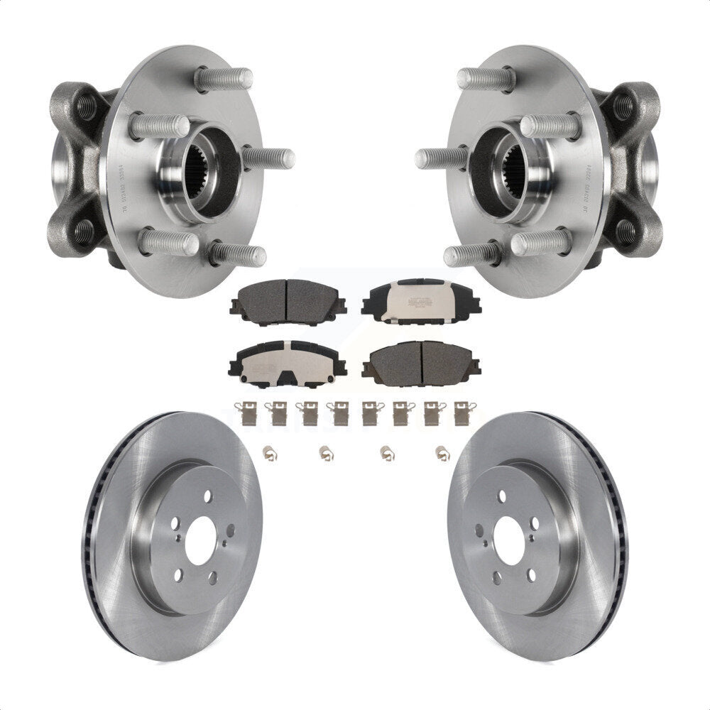 Transit Auto KBB-126433 Wheel Bearing and Hub Assembly for 2019-2024 Toyota Corolla, Toyota Prius Prime - Front product image