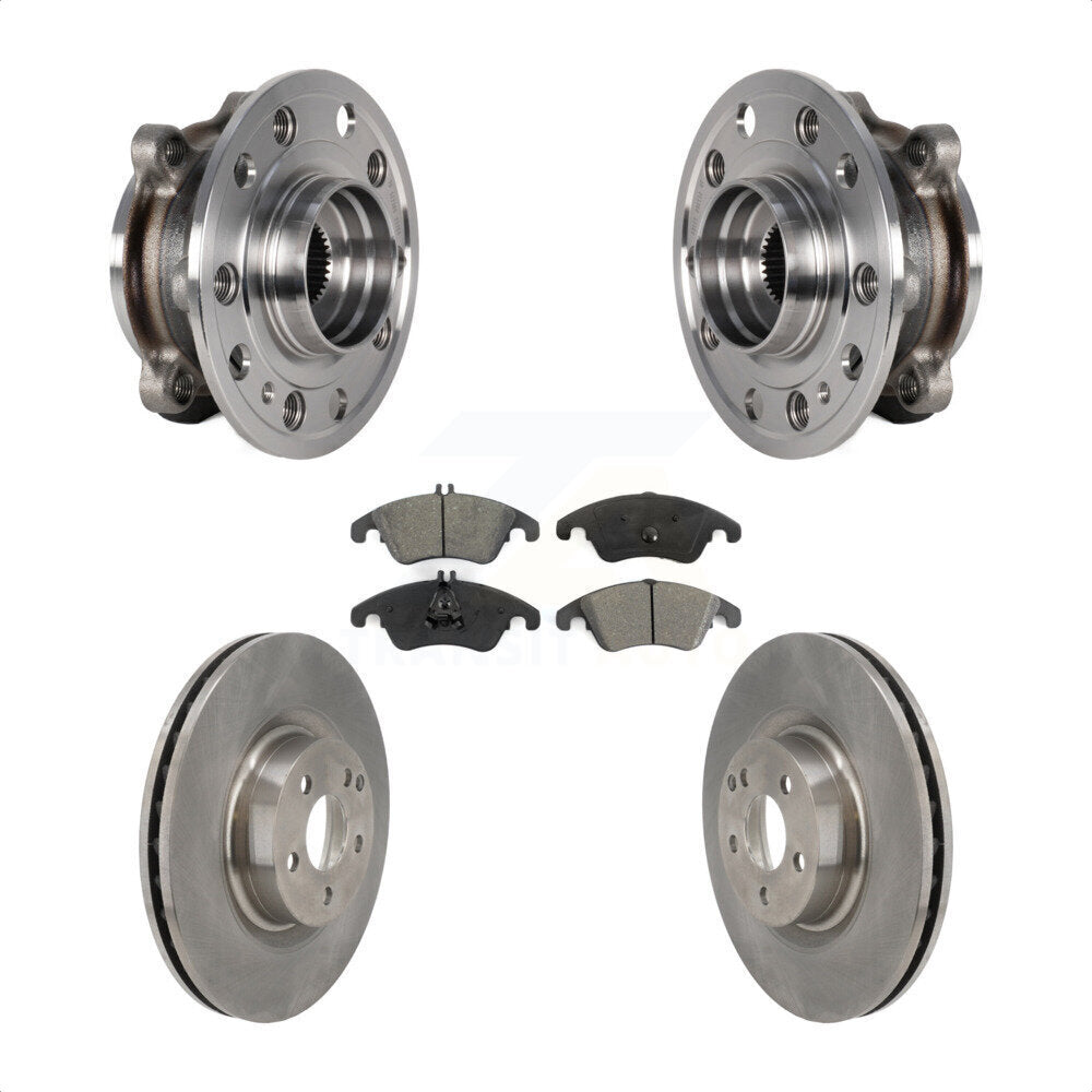 Transit Auto KBB-126445 Wheel Bearing and Hub Assembly for 2017 Mercedes-Benz E400 - Front product image