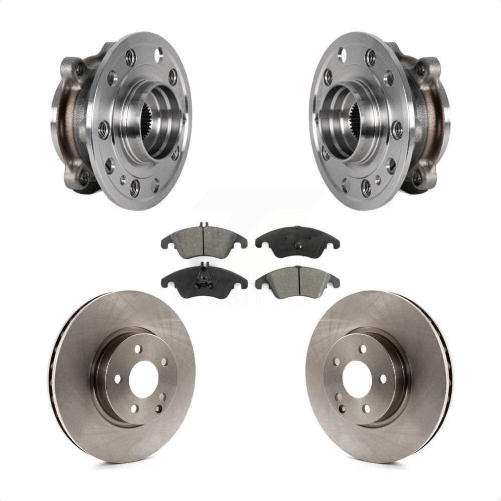 Transit Auto KBB-126446 Wheel Bearing and Hub Assembly for 2017 Mercedes-Benz E400 - Front product image