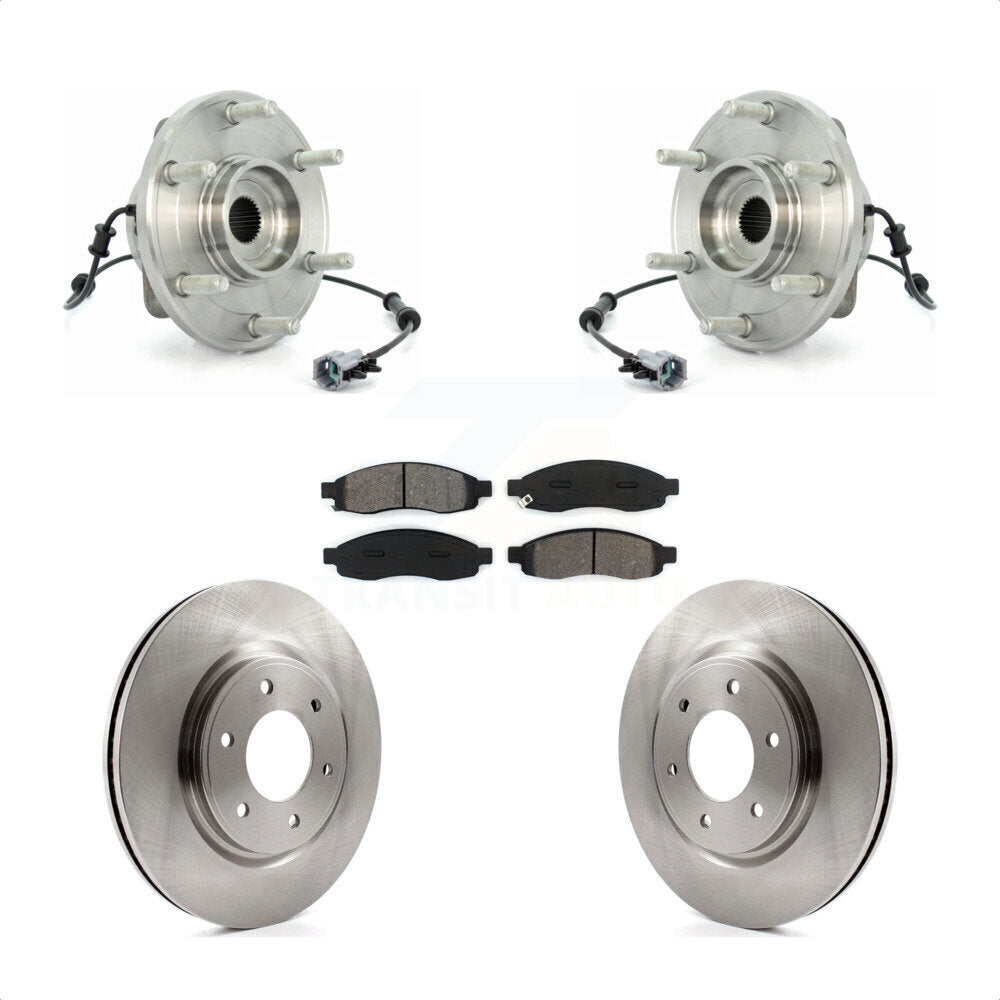 Transit Auto KBB-126448 Wheel Bearing and Hub Assembly for 2007 Nissan TITAN - Front product image