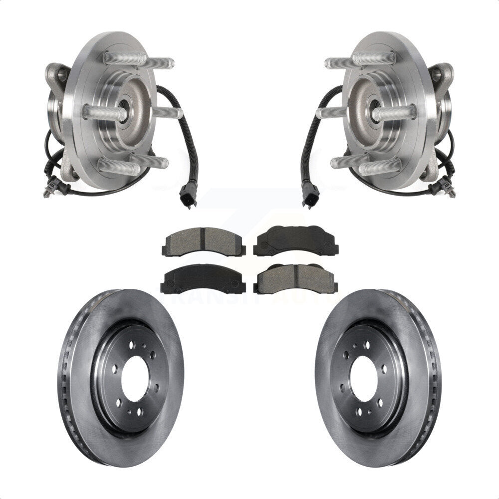 Transit Auto KBB-126455 Wheel Bearing and Hub Assembly for 2015-2017 Ford Expedition, Lincoln Navigator - Front product image