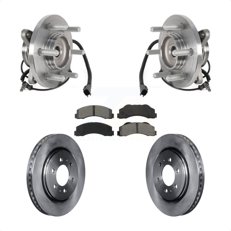 Transit Auto KBB-126455 Wheel Bearing and Hub Assembly for 2015-2017 Ford Expedition, Lincoln Navigator - Front product image