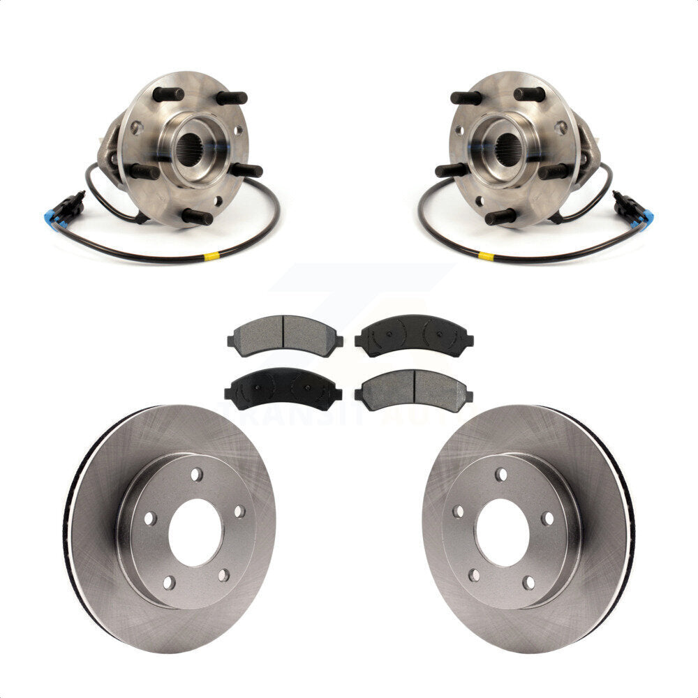 Transit Auto KBB-126472 Wheel Bearing and Hub Assembly for 1997 Chevrolet Blazer - Front product image