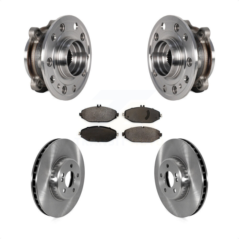 Transit Auto KBB-126480 Wheel Bearing and Hub Assembly for 2015-2021 Mercedes-Benz C300 - Front product image