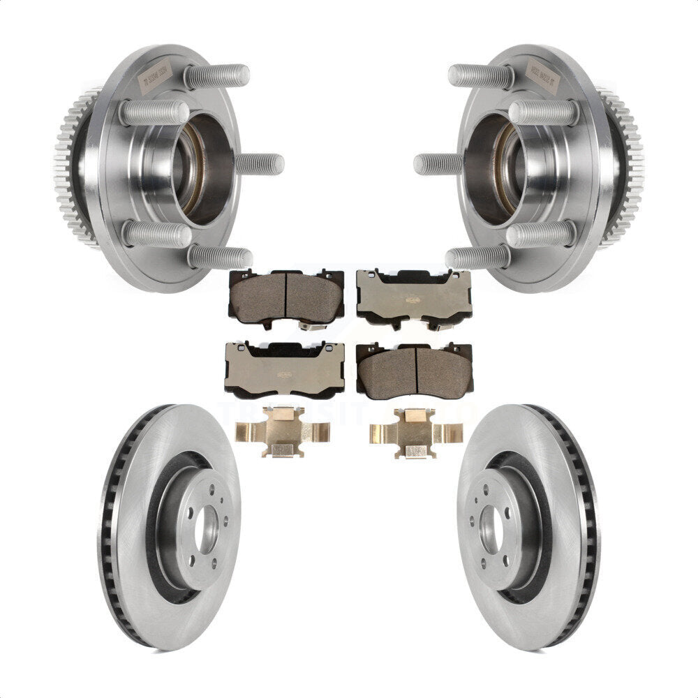 Transit Auto KBB-126482 Wheel Bearing and Hub Assembly for 2015-2019 Ford Mustang - Front product image