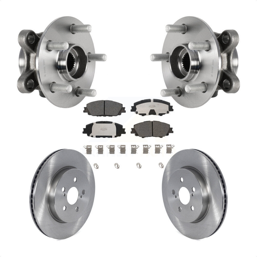 Transit Auto KBB-126494 Wheel Bearing and Hub Assembly for 2019-2024 Toyota Corolla, Toyota Prius Prime - Front product image