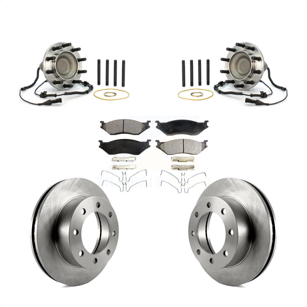 Transit Auto KBB-126507 Wheel Bearing and Hub Assembly for 2005-2009 Ford F-450 Super Duty - Front product image