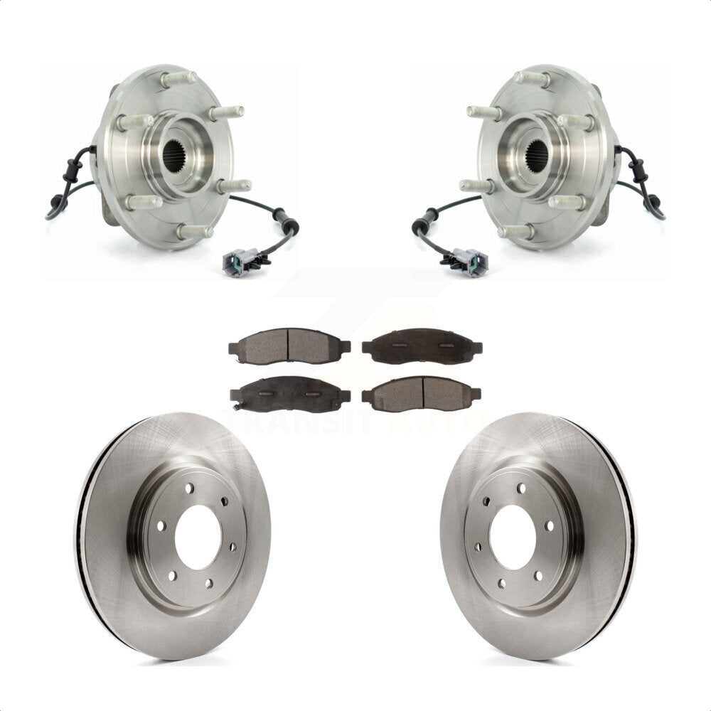 Transit Auto KBB-126513 Wheel Bearing and Hub Assembly for 2007 Nissan TITAN - Front product image