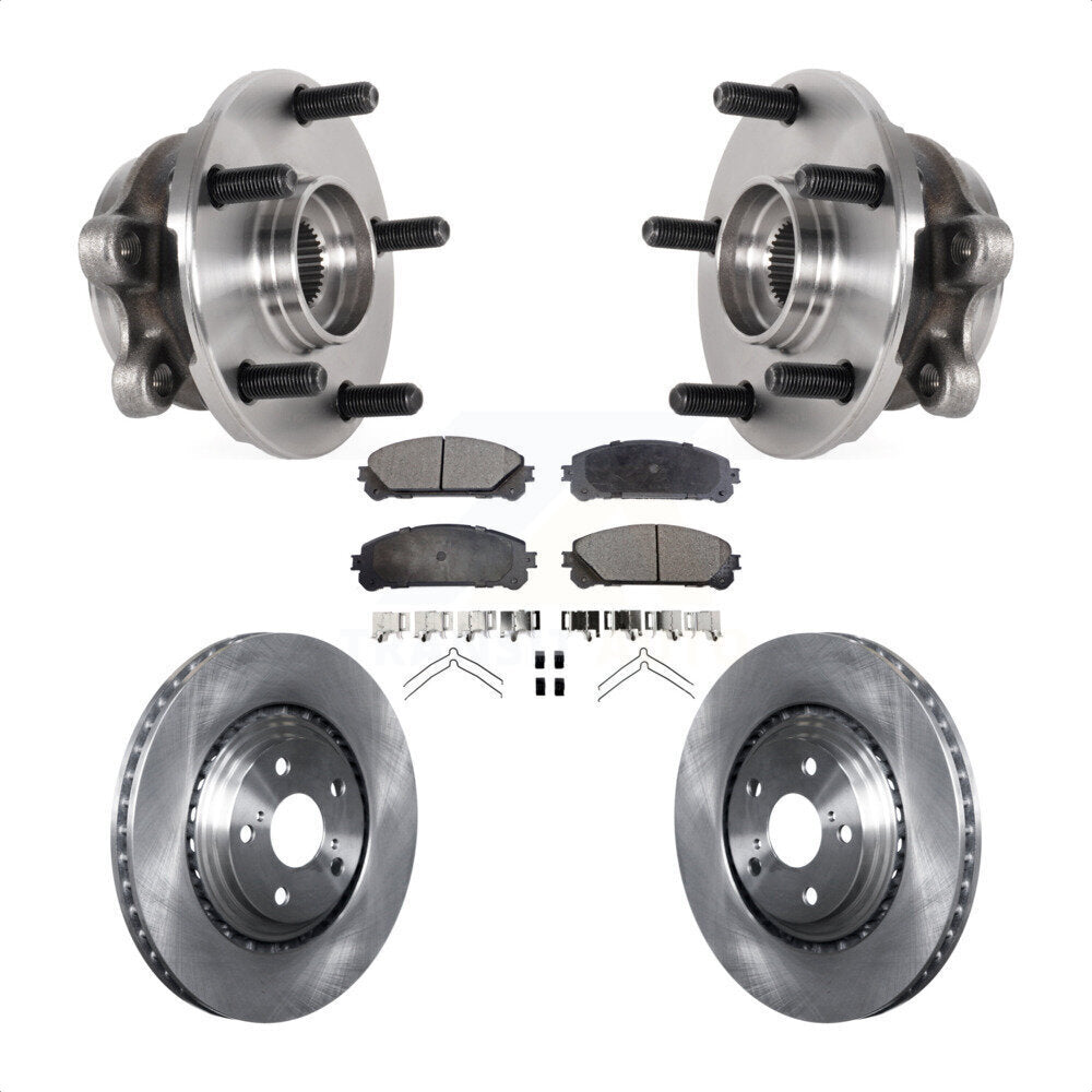 Transit Auto KBB-126520 Wheel Bearing and Hub Assembly for 2015-2021 Lexus NX300h, Lexus NX300, Lexus NX200t - Front product image