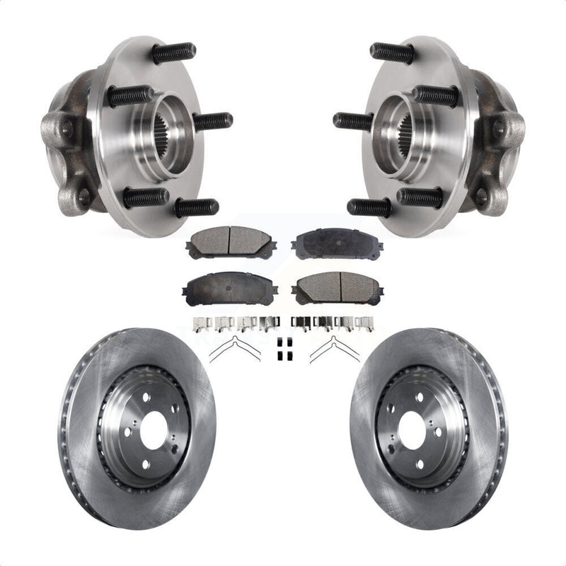 Transit Auto KBB-126520 Wheel Bearing and Hub Assembly for 2015-2021 Lexus NX300h, Lexus NX300, Lexus NX200t - Front product image