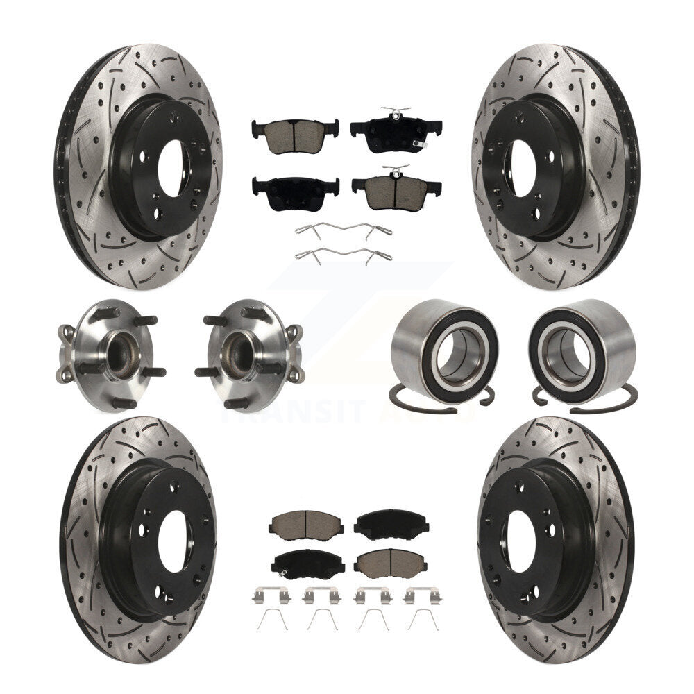 Transit Auto KBB-126588 Wheel Bearing for 2020-2021 Honda Civic - Front and Rear product image
