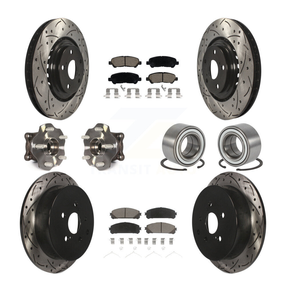Transit Auto KBB-126592 Wheel Bearing for 2014 Toyota Highlander - Front and Rear product image