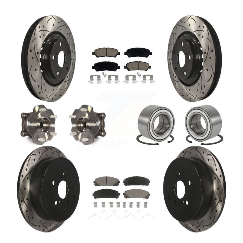 Transit Auto KBB-126592 Wheel Bearing for 2014 Toyota Highlander - Front and Rear product image