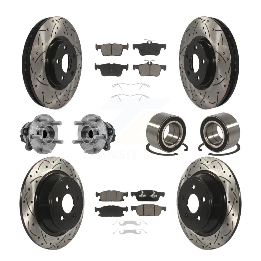 Transit Auto KBB-126593 Wheel Bearing for 2015 Ford Edge - Front and Rear product image