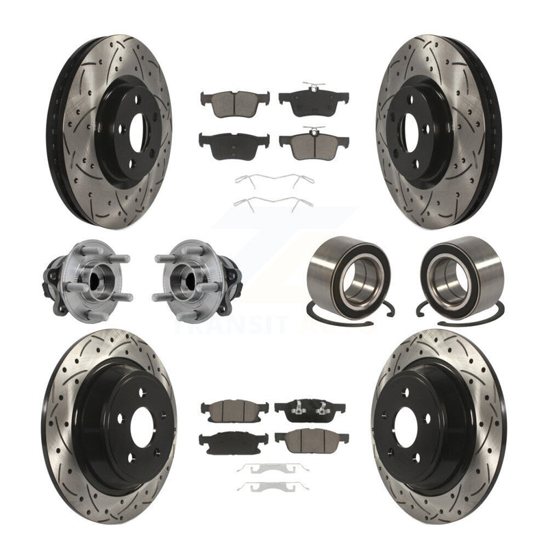 Transit Auto KBB-126593 Wheel Bearing for 2015 Ford Edge - Front and Rear product image