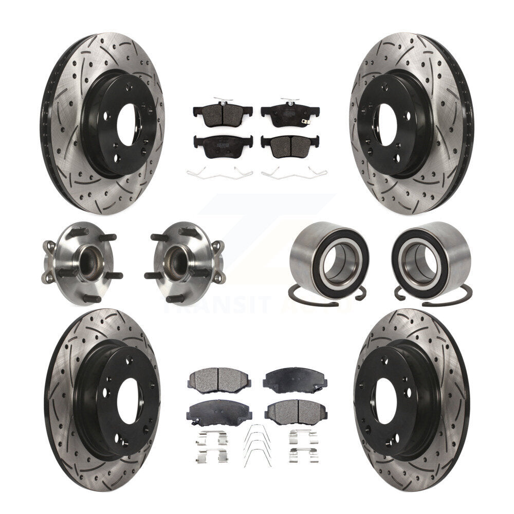 Transit Auto KBB-126607 Wheel Bearing for 2020-2021 Honda Civic - Front and Rear product image
