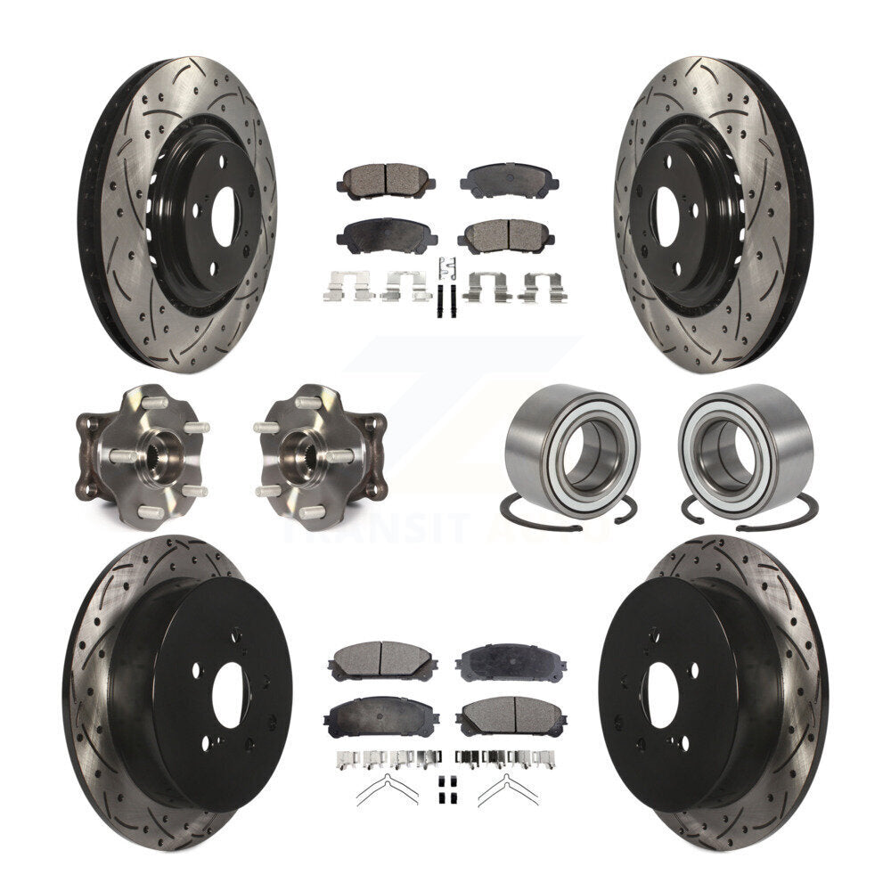 Transit Auto KBB-126608 Wheel Bearing for 2014 Toyota Highlander - Front and Rear product image