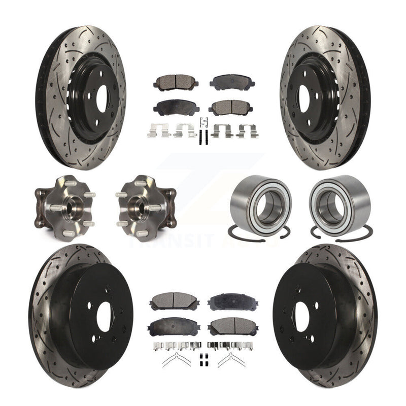 Transit Auto KBB-126608 Wheel Bearing for 2014 Toyota Highlander - Front and Rear product image