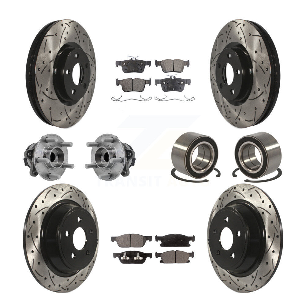 Transit Auto KBB-126615 Wheel Bearing for 2015 Ford Edge - Front and Rear product image