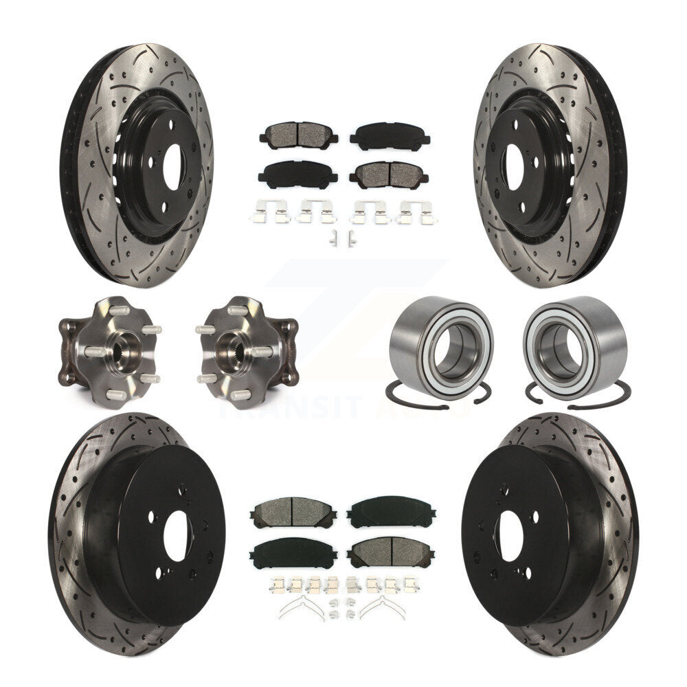 Transit Auto KBB-126622 Wheel Bearing for 2014 Toyota Highlander - Front and Rear product image