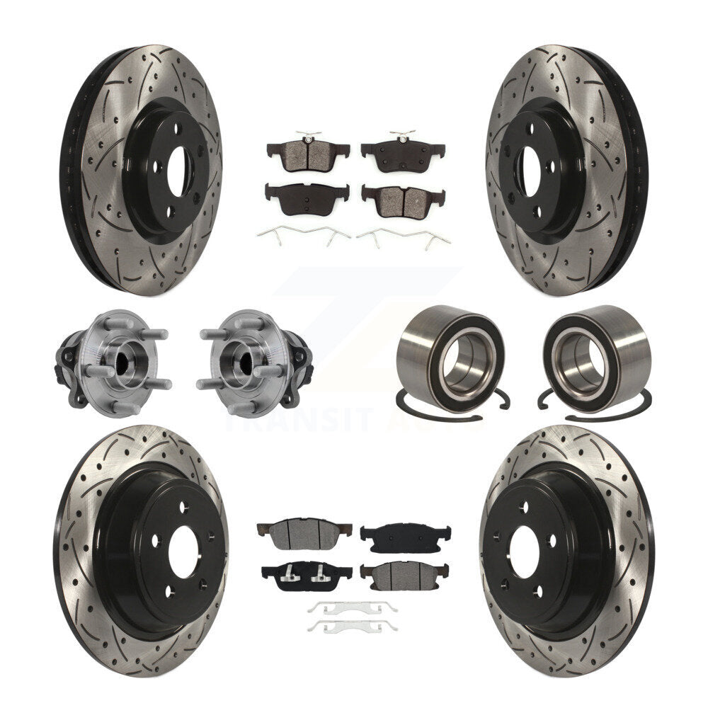Transit Auto KBB-126623 Wheel Bearing for 2015 Ford Edge - Front and Rear product image