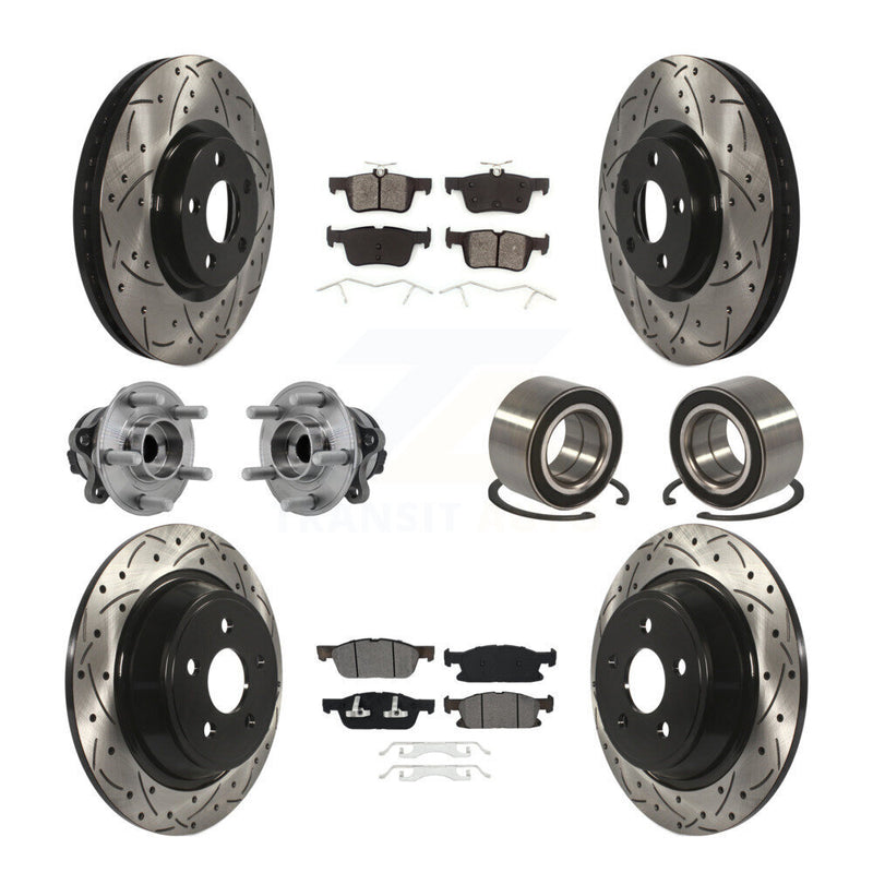 Transit Auto KBB-126623 Wheel Bearing for 2015 Ford Edge - Front and Rear product image