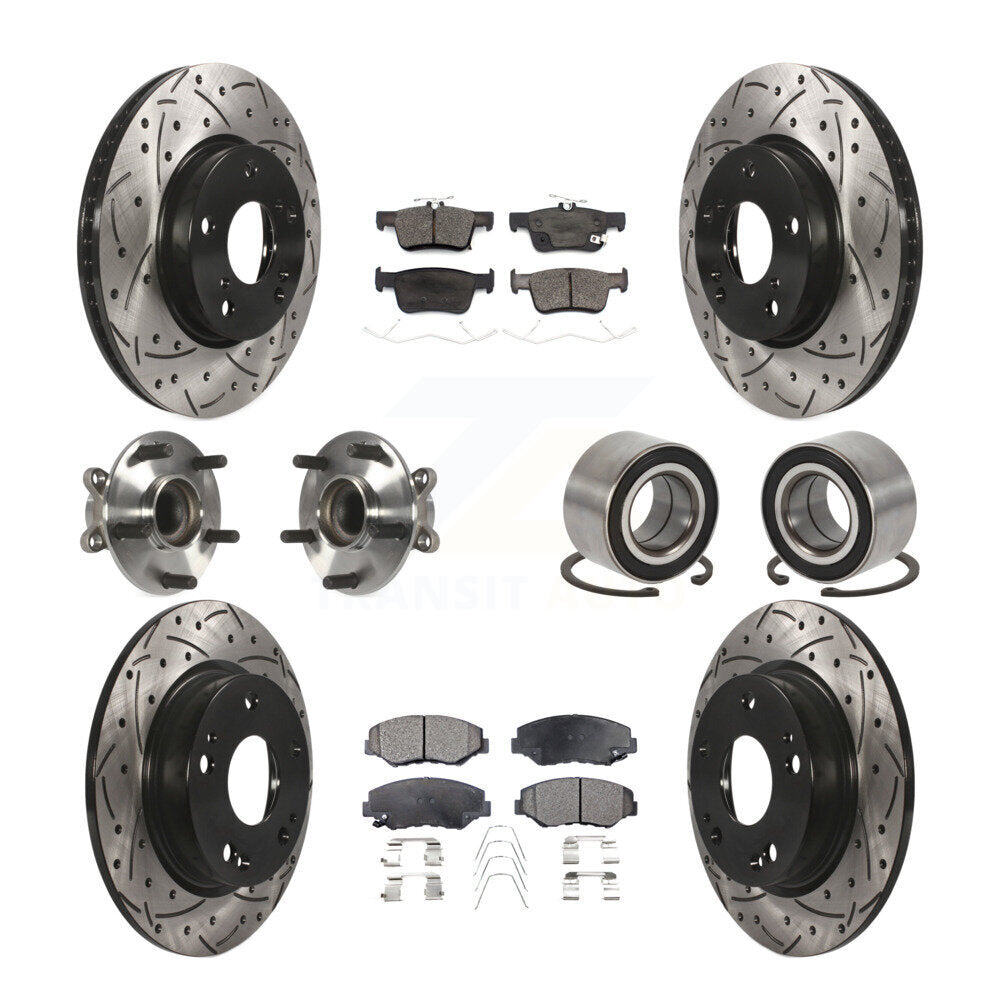 Transit Auto KBB-126640 Wheel Bearing for 2020-2021 Honda Civic - Front and Rear product image