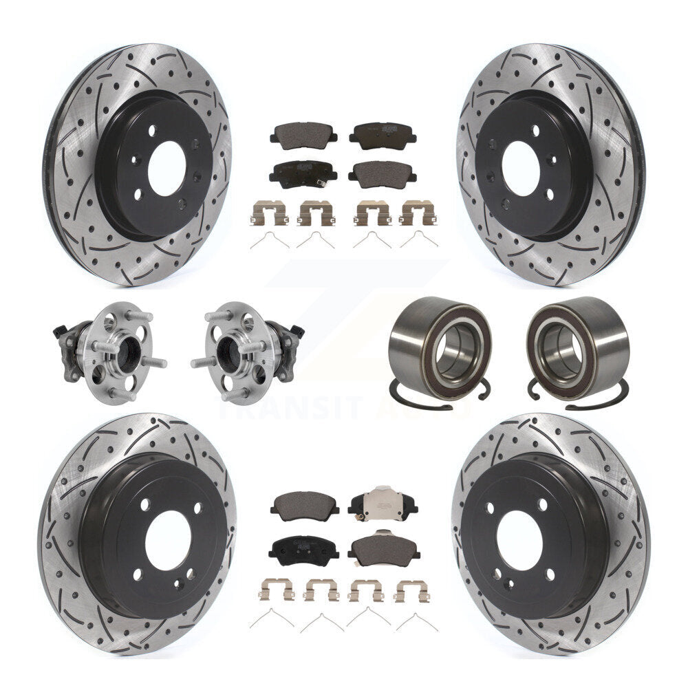 Transit Auto KBB-126645 Wheel Bearing for 2018-2022 Kia Rio, Hyundai Accent - Front and Rear product image